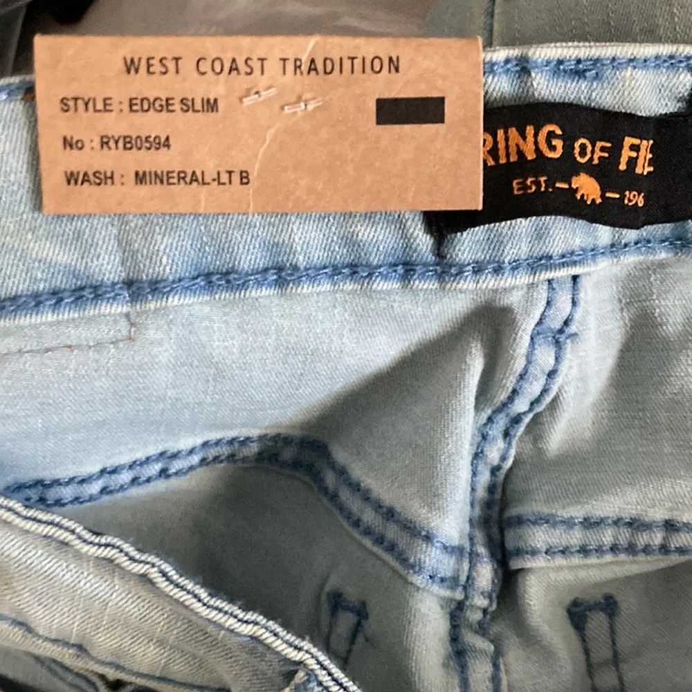 Sold 🪬 Ring Of Fire Mineral Wash Jeans - Picture 5 of 8